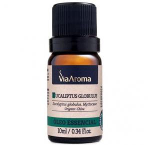 ESSENCIA 10ML VIA AROMA EUCALIPTUS GLOBULUS TERAPEUTICA