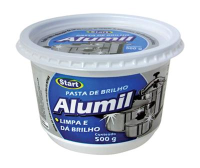 Pasta Brilho Alumil 500g Start Pote