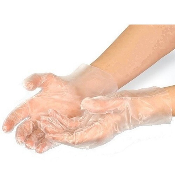 LUVA DESCARTAVEL PLASTICA 100 UN NOBRE