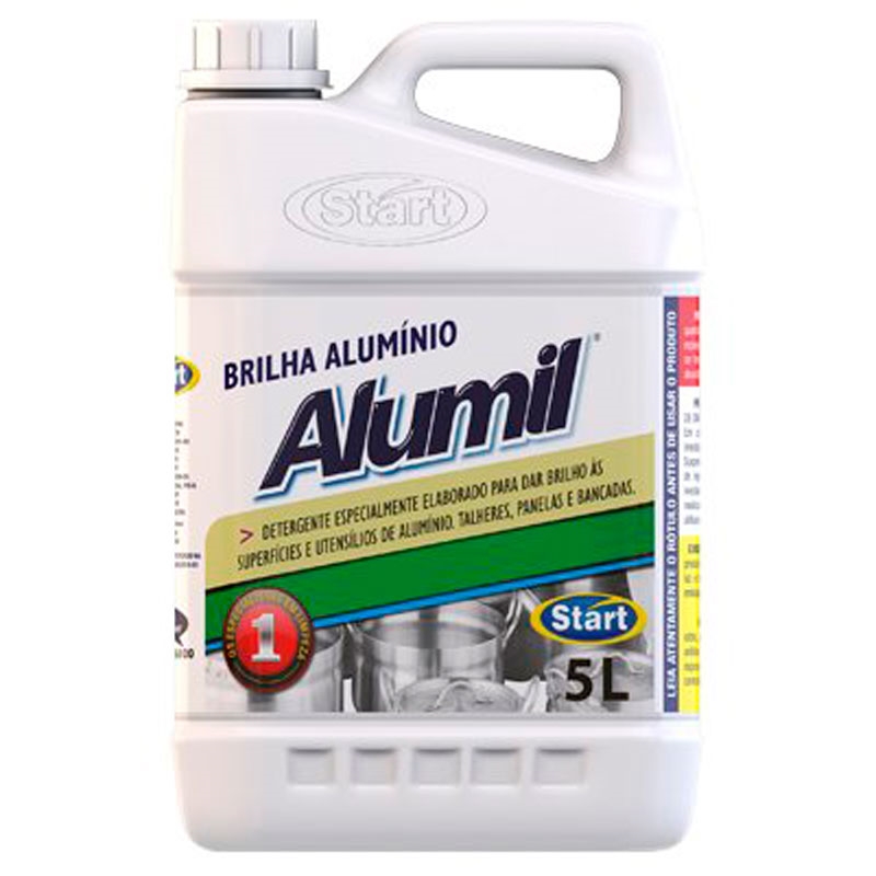 LIMPA ALUMI 5LT START ALUMIL VERDE INODORO UND