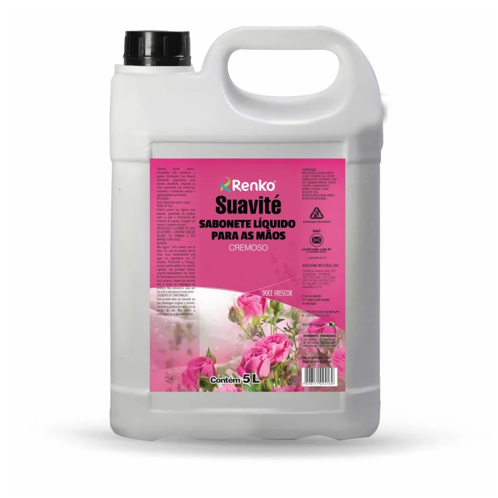 SABONETE LIQUI 5LT SUAVITE DOCE FRESCOR