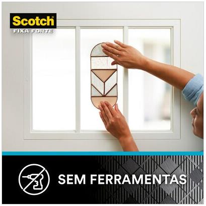 FITA FIXA FORTE 3M 24MMX2M TRANSP AMBIENTE INTERNO