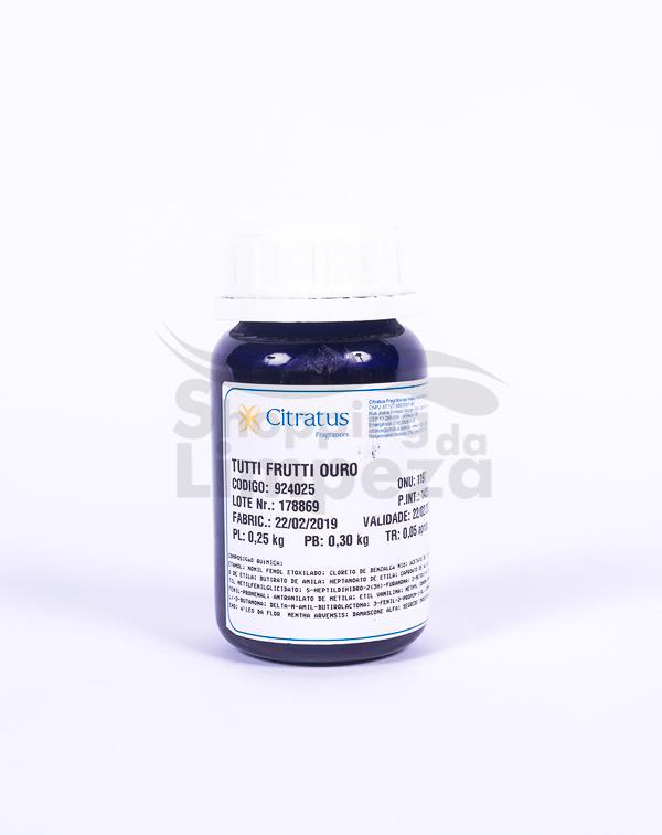 Essencia Tutti Frutti Ouro Citratus 250ml