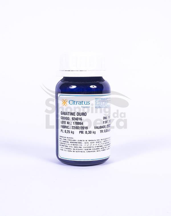 Gabatine ouro Citratus 250ml