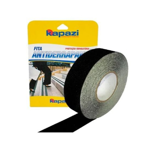 FITA ANTIDERRAPANTE 50MMX5M PRETO KAPAZI