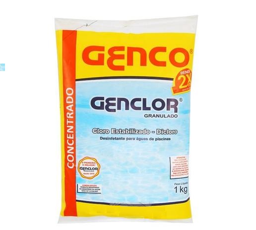 CLORO GRANULADO ESTABILIZADO GENCO 1KG