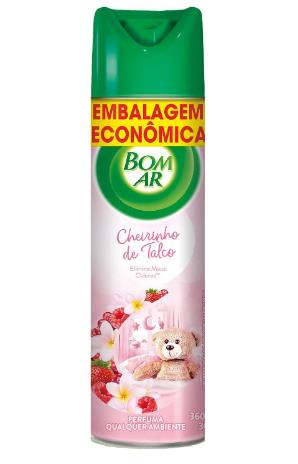 ODORIZADOR 360ML BOM AR CHEIRINHO DE TALCO UND