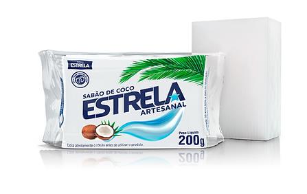 SABAO BARRA 200GR ESTRELA COCO UNITARIO