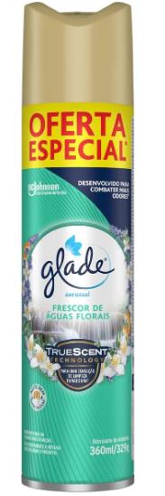 ODORIZADOR 360ML GLADE FRESCOR DE AGUAS FLORAIS UND