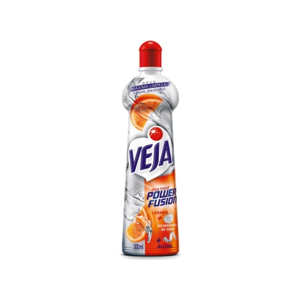 LIMPADOR MULT USO 500ML VEJA POWER FUSION LARANJA