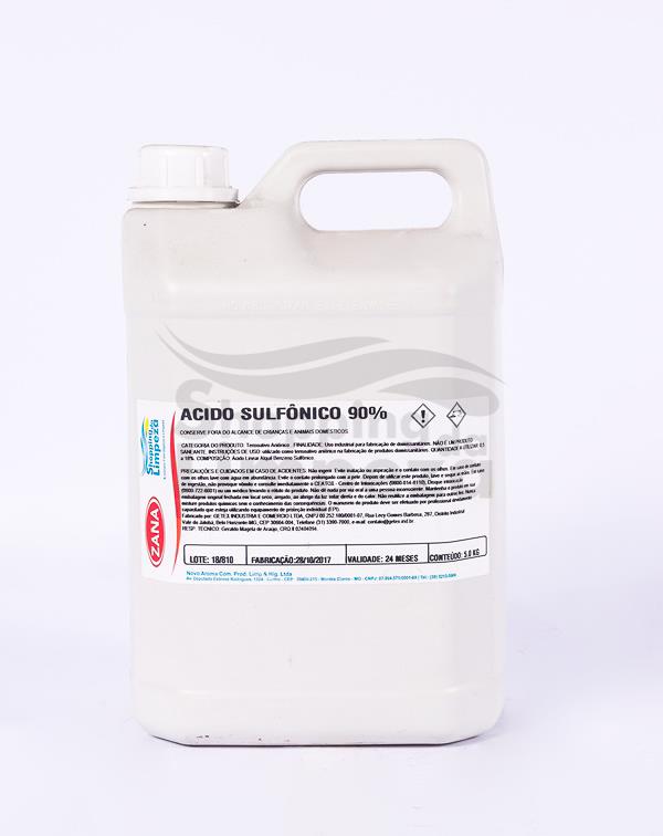 ACIDO SULFONICO 5KG ZANA