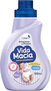 AMACIANTE 500ML VIDA MACIA GLICE/AMENDOAS