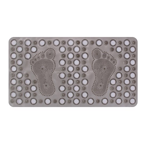 TAPETE DE BOX AQUA-SPA RETANGULAR 66X36CM INCOLOR 6636R