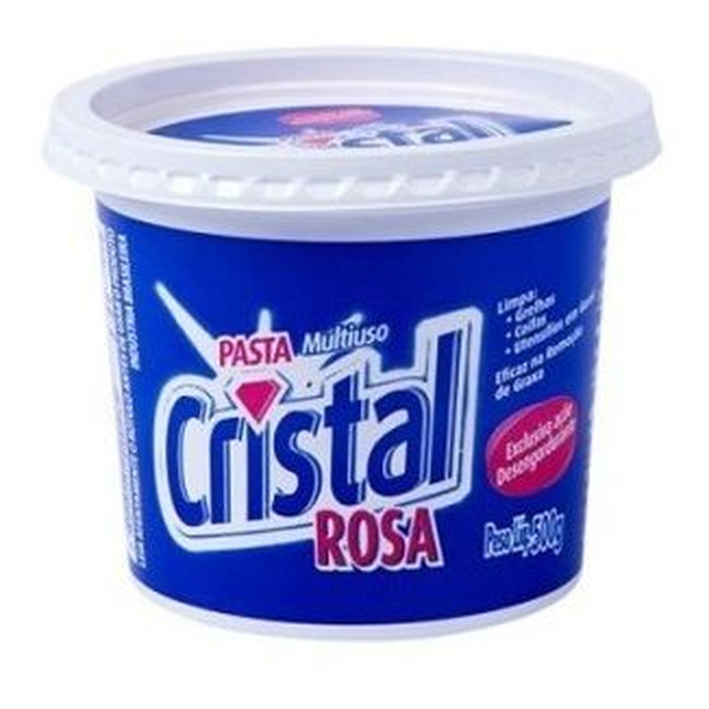 PASTA CRISTAL 500GR ROSA