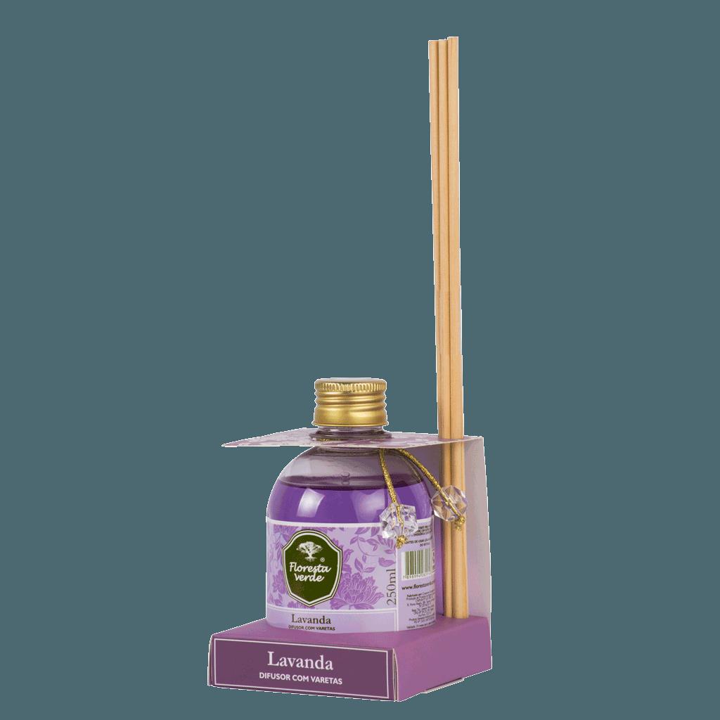 DIFUSOR AROMATIZANTE 250ML VIDA VERDE LAVANDA UND