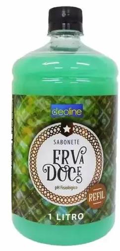SABONETE LIQUI C/TAMPA 1LT PREMISSE ERVA DOCE