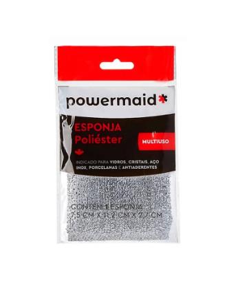 ESPONJA POLIESTER CAMESA PRATEADO UND