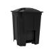 LIXEIRA COM PEDAL 15L ECO NATURE PRETA REF 3071