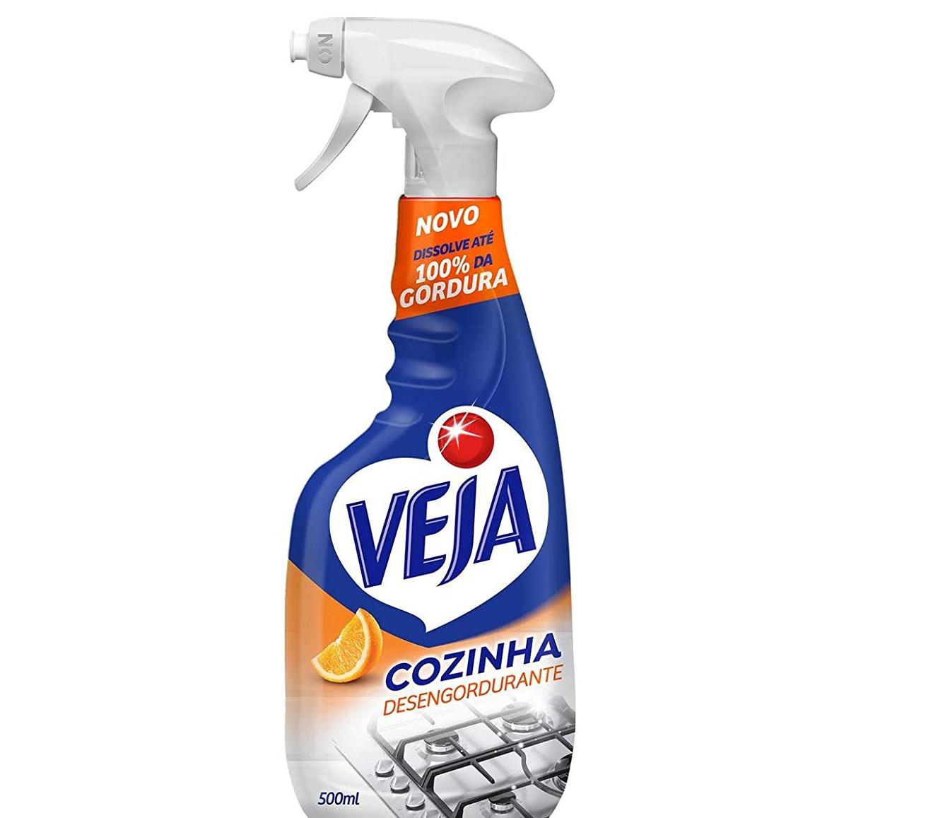 DESENGORDURANTE 500ML VEJA COZINHA LARANJA PULV