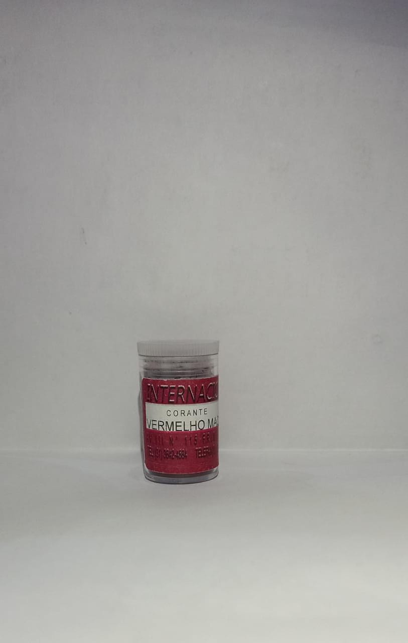 CORANTE 10GR VERMELHO MACA