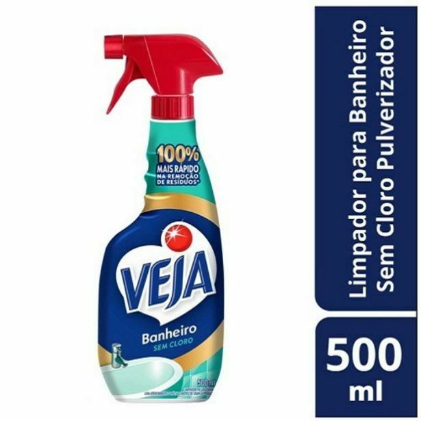 LIMPADOR 500ML VEJA X14 BANHEIRO PULVERIZADOR