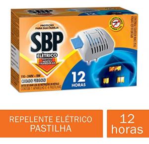 INSETICIDA ELETR APARELHO PASTILHA 12 HORAS SBP