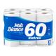 PAPEL HIGIE 60MT LV 12 PQ 11 MILI BIANCO NEUTRO