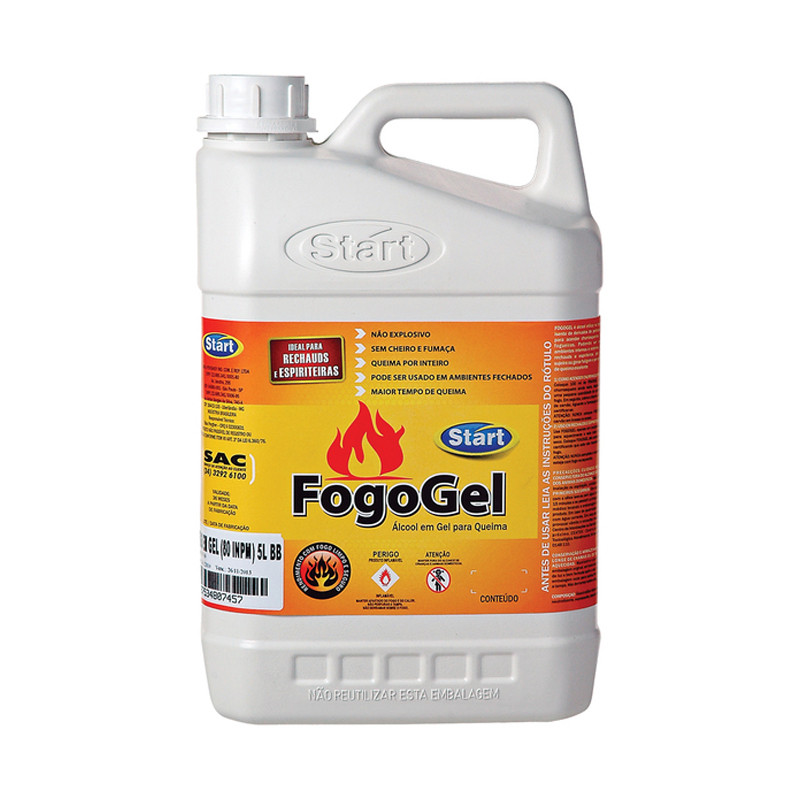 ALCOOL GEL 5LT START FOGOGEL UND