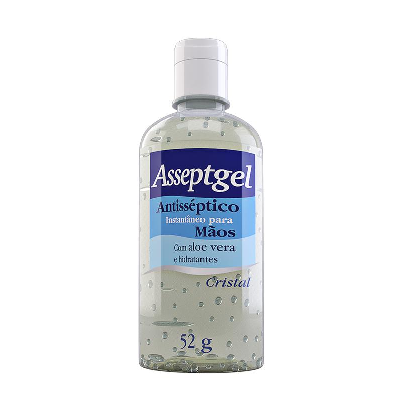 ALCOOL GEL 52GR START ASSEPTGEL CRISTAL UND