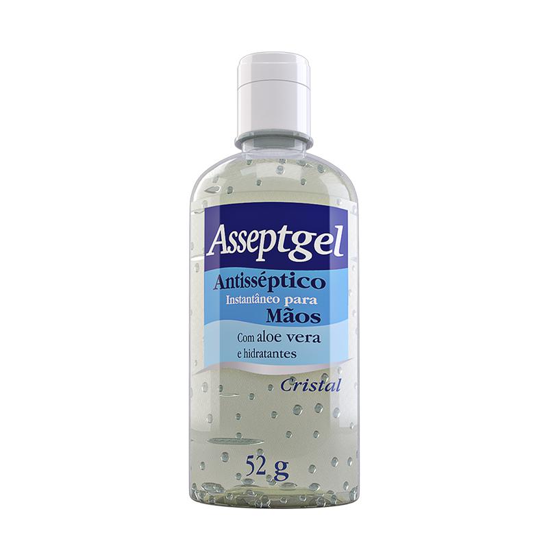 ALCOOL GEL 52GR START ASSEPTGEL CRISTAL UND