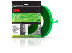FITA DUPLA FACE VHB 4910 9,5MMX20M UNIT 3M