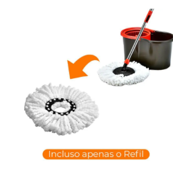 REFIL MOP GIRATORIO TAM UNICO BRANCO