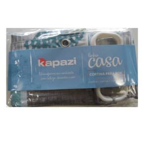 CORTINA BOX 1,80MX1,80M KAPAZI EM PVA DEGRADE