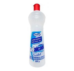 Ãlcool Gel 500ml Start Cristal