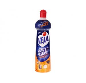 DESENGORDURANTE POWER GEL 500ML VEJA LARANJA