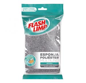 ESPONJA FLASHLIMP SOFT POLIESTER QUADRADA 