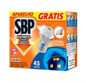 INSETICIDA ELETR LIQUI APARELHO 45 NOITES SBP