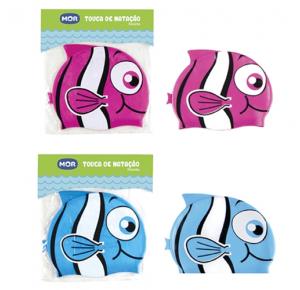 TOUCA NATAÇÃO MOR PEIXINHO SILICONE