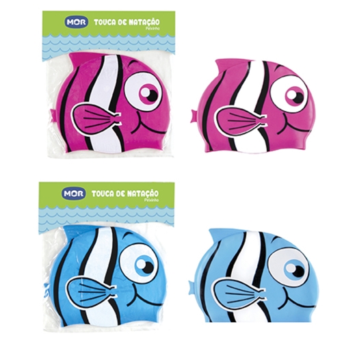 TOUCA NATAÇÃO MOR PEIXINHO SILICONE