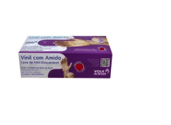 LUVA PROCEDIMENTO VINIL G 100UN VOLK COM PÓ